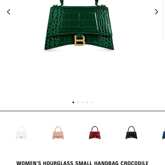 Green Balenciaga hourglass bag size S - Picture 5 of 5